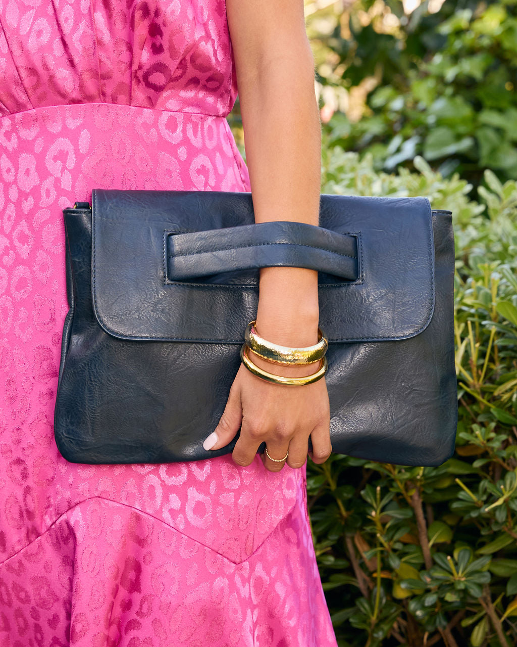 Come With Me Foldover Clutch-Vogue Logic