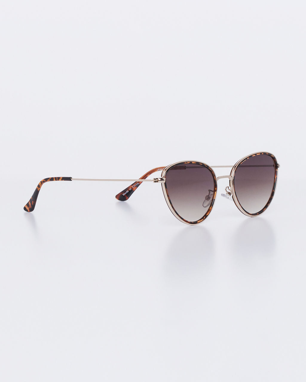 Milly Aviator Sunglasses With Trim-Vogue Logic