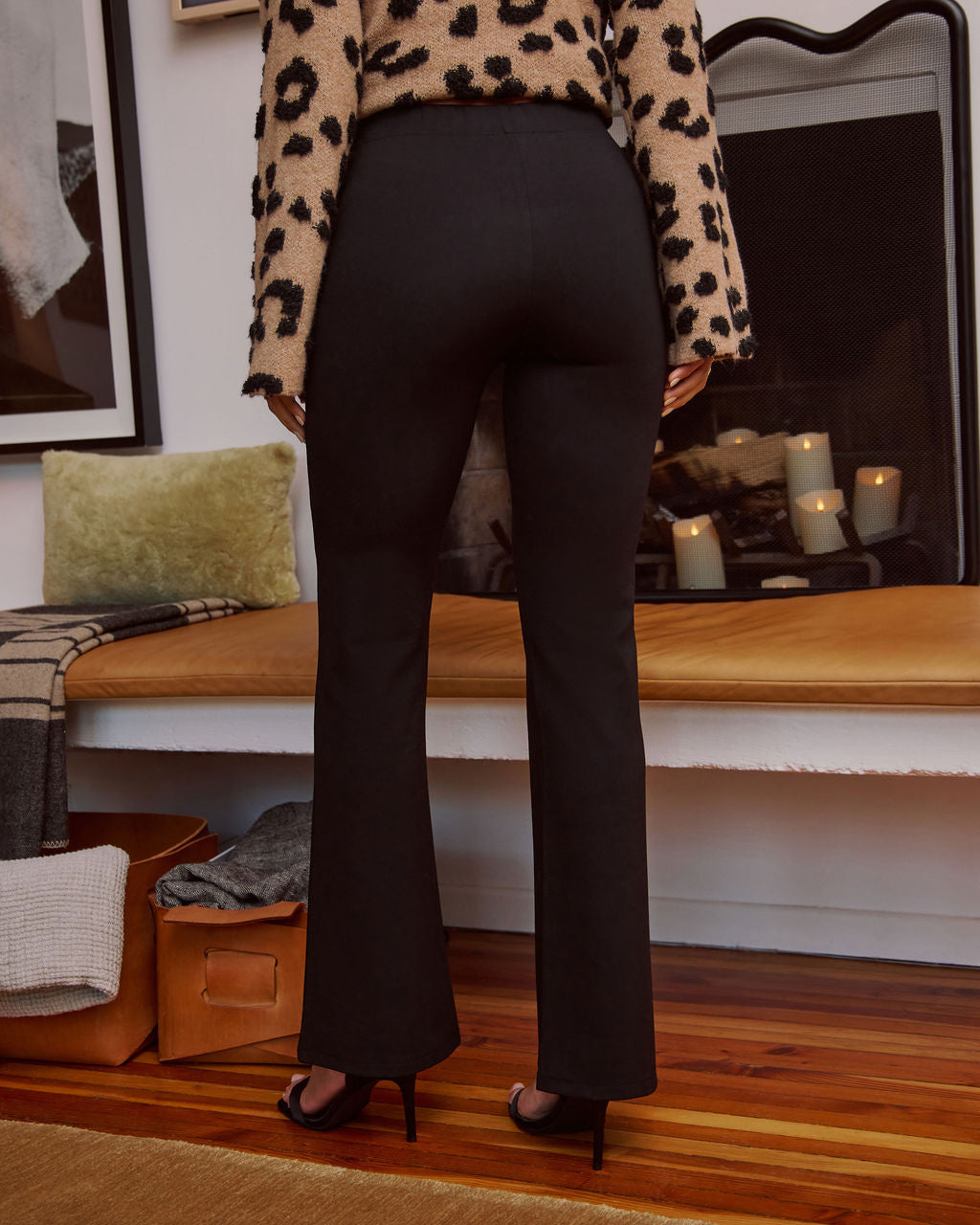 Sorex Ponte Straight Leg Leggings-Vogue Logic