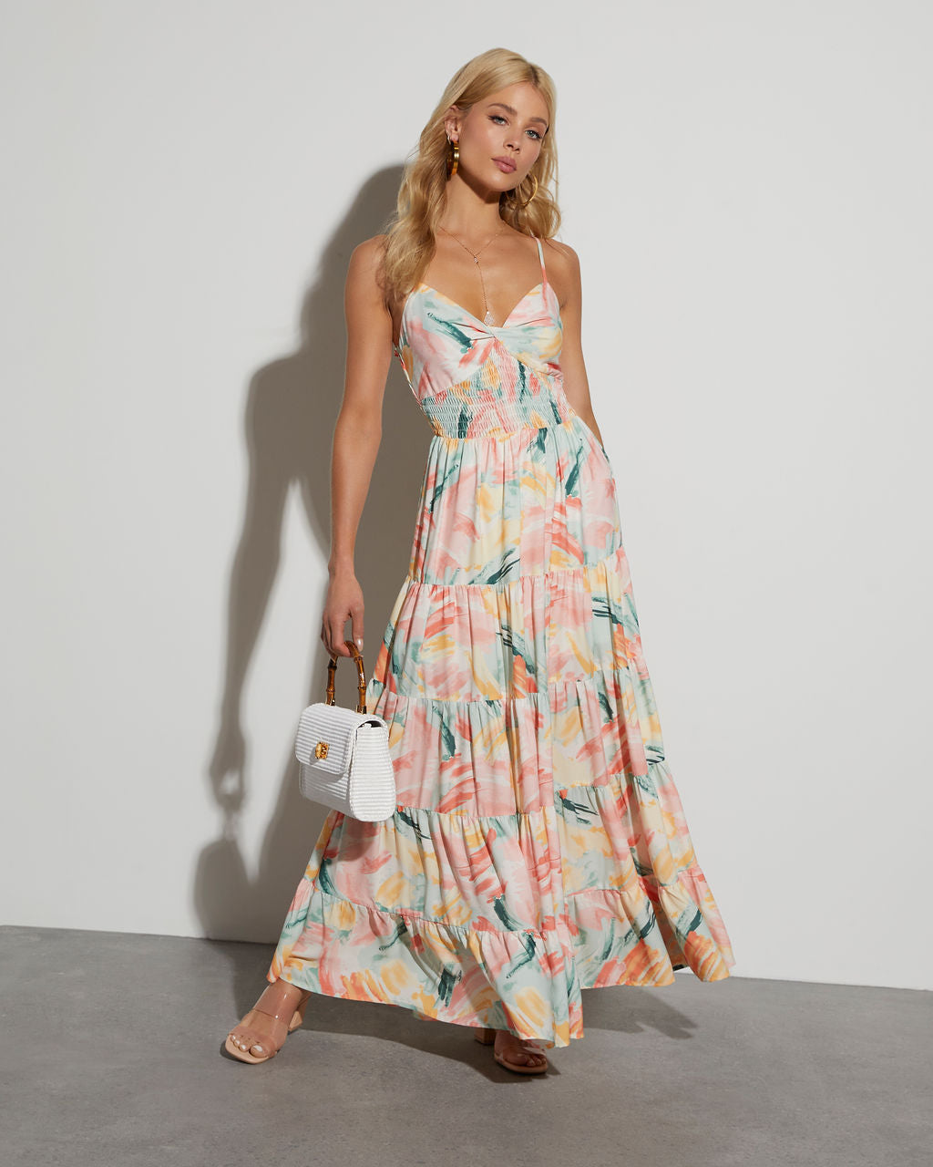 Paradise Tropics Maxi Dress-Vogue Logic