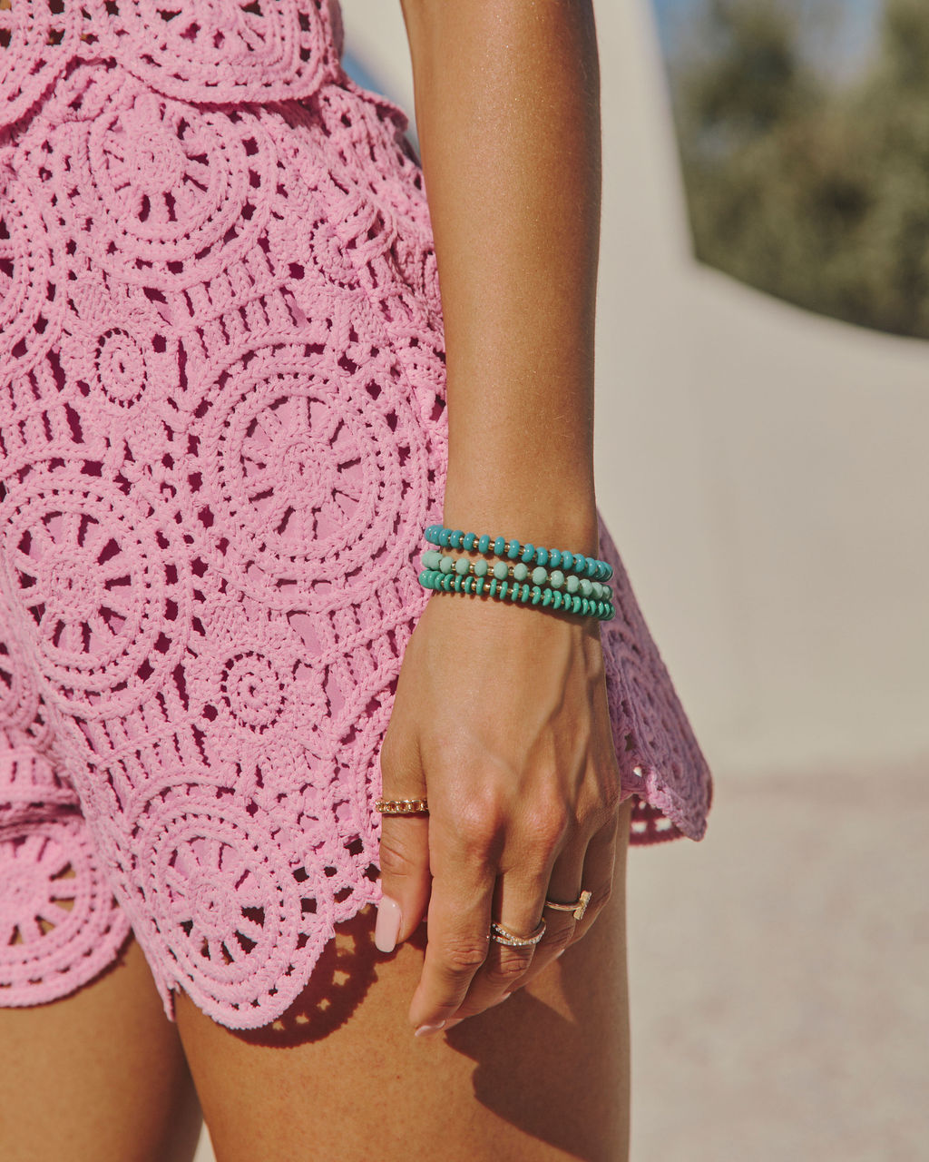 Adenna Beaded Bracelet Set-Vogue Logic