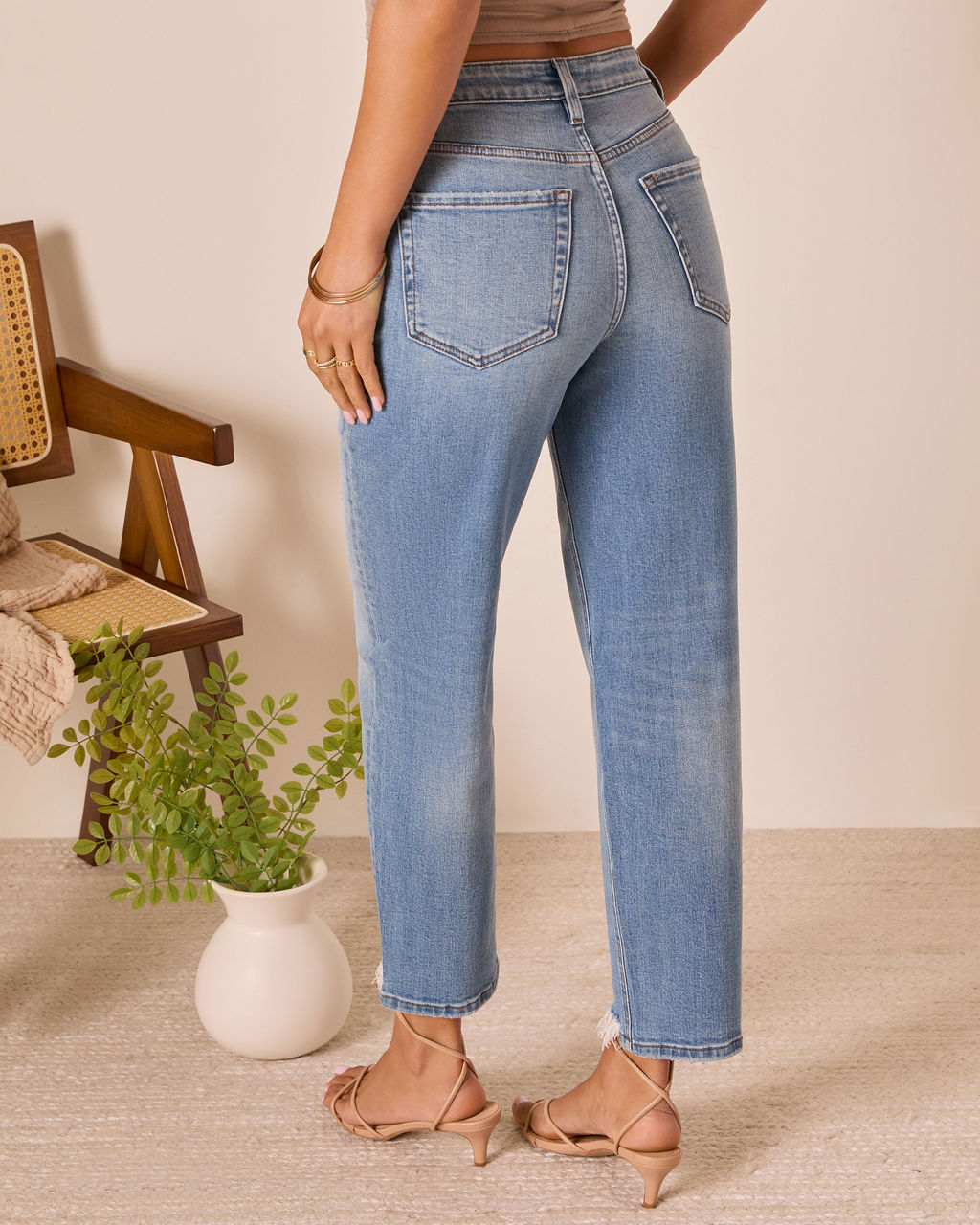 Outlaw Stretch Super High Rise Barrel Jean-Vogue Logic