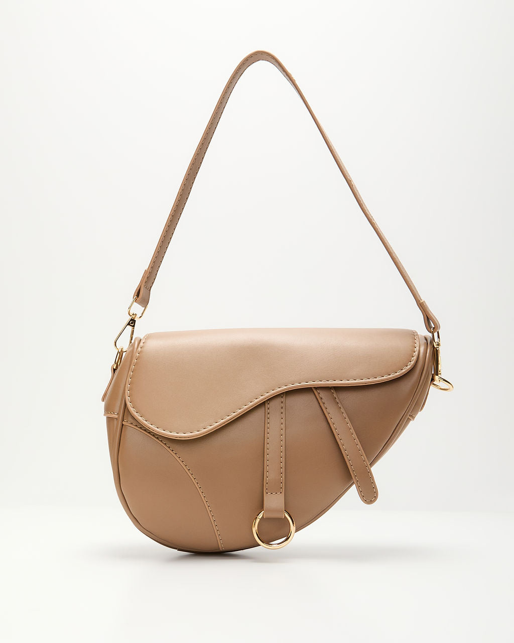Nessah Saddle Shoulder Bag-Vogue Logic