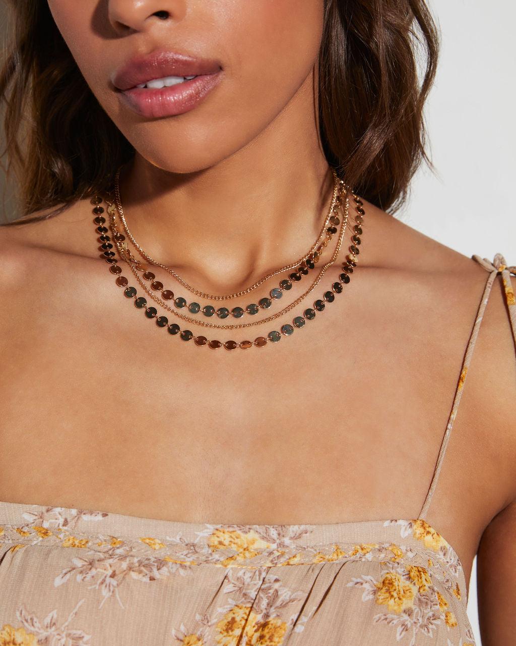 Zariah Layered Necklace-Vogue Logic