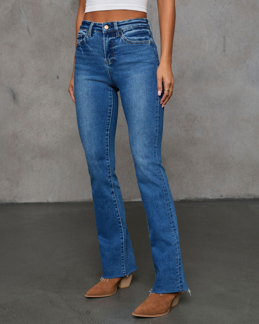 Orslow High Rise Straight Leg Denim-Vogue Logic