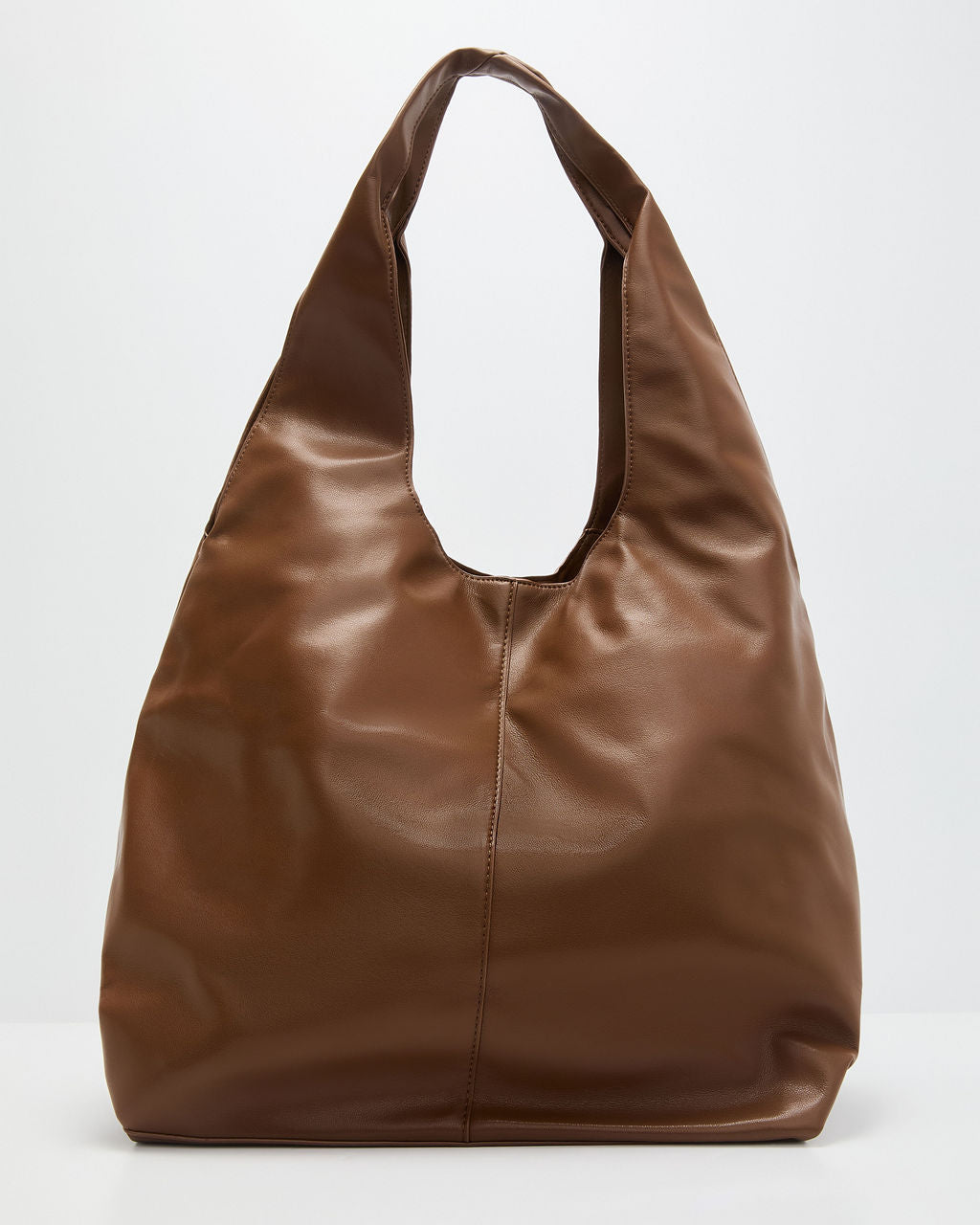 Barlow Leather Slouchy Tote-Vogue Logic