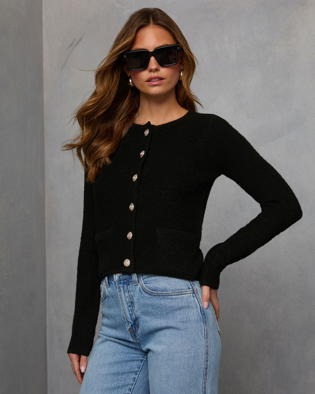 Chosen Feels Knit Cardigan-Vogue Logic