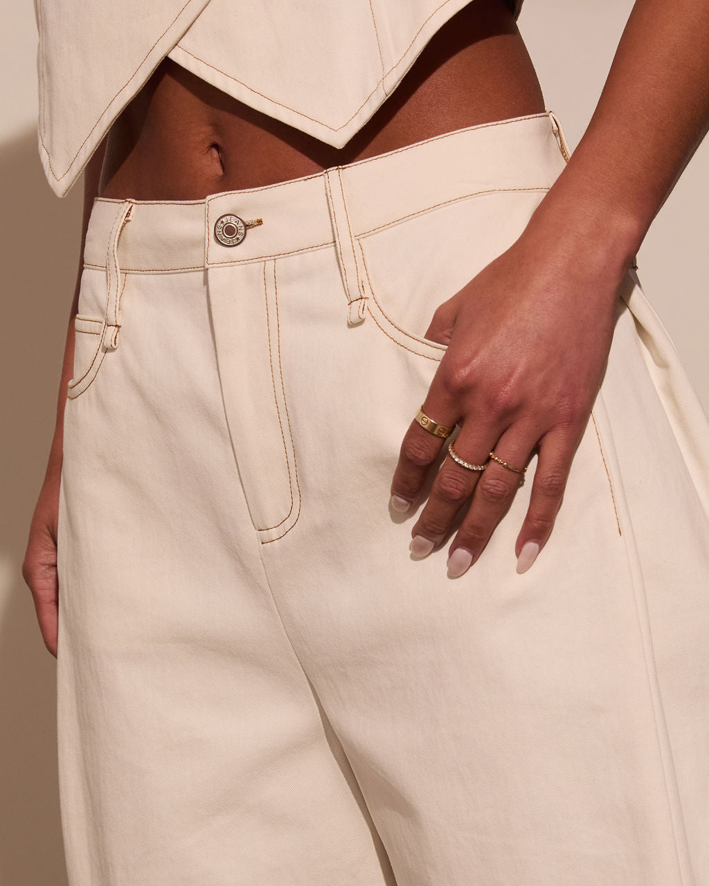 Sweet Dreamer Twill Bermuda Shorts-Vogue Logic