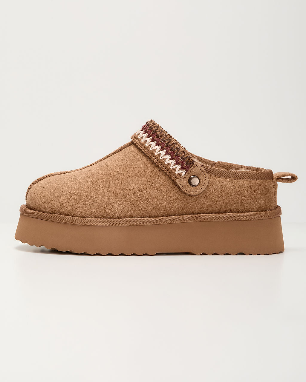 Selena Platform Slippers-Vogue Logic