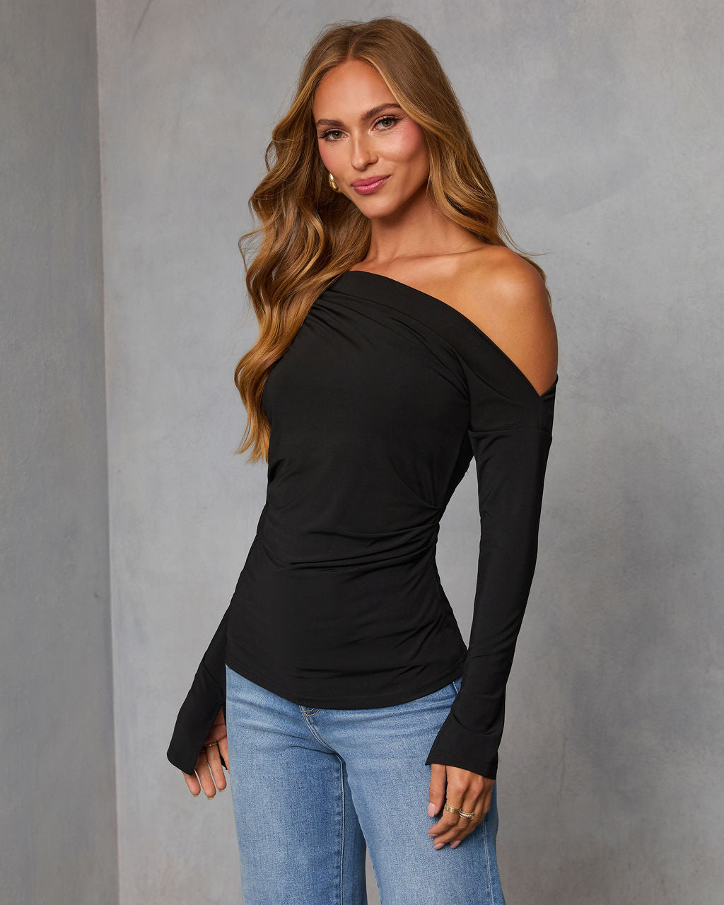 Rowelle Off The Shoulder Top-Vogue Logic