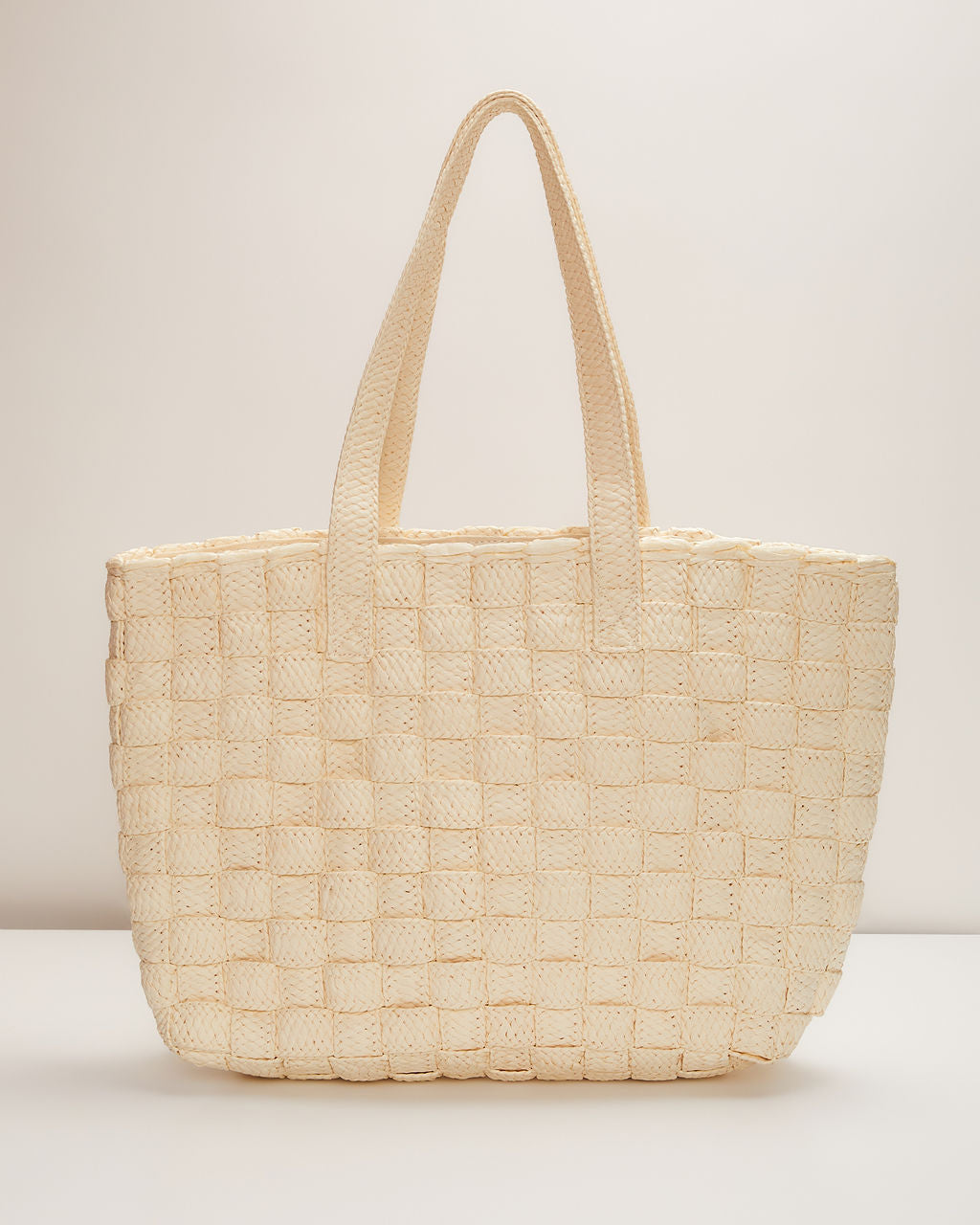 Let's Escape Woven Tote Bag-Vogue Logic