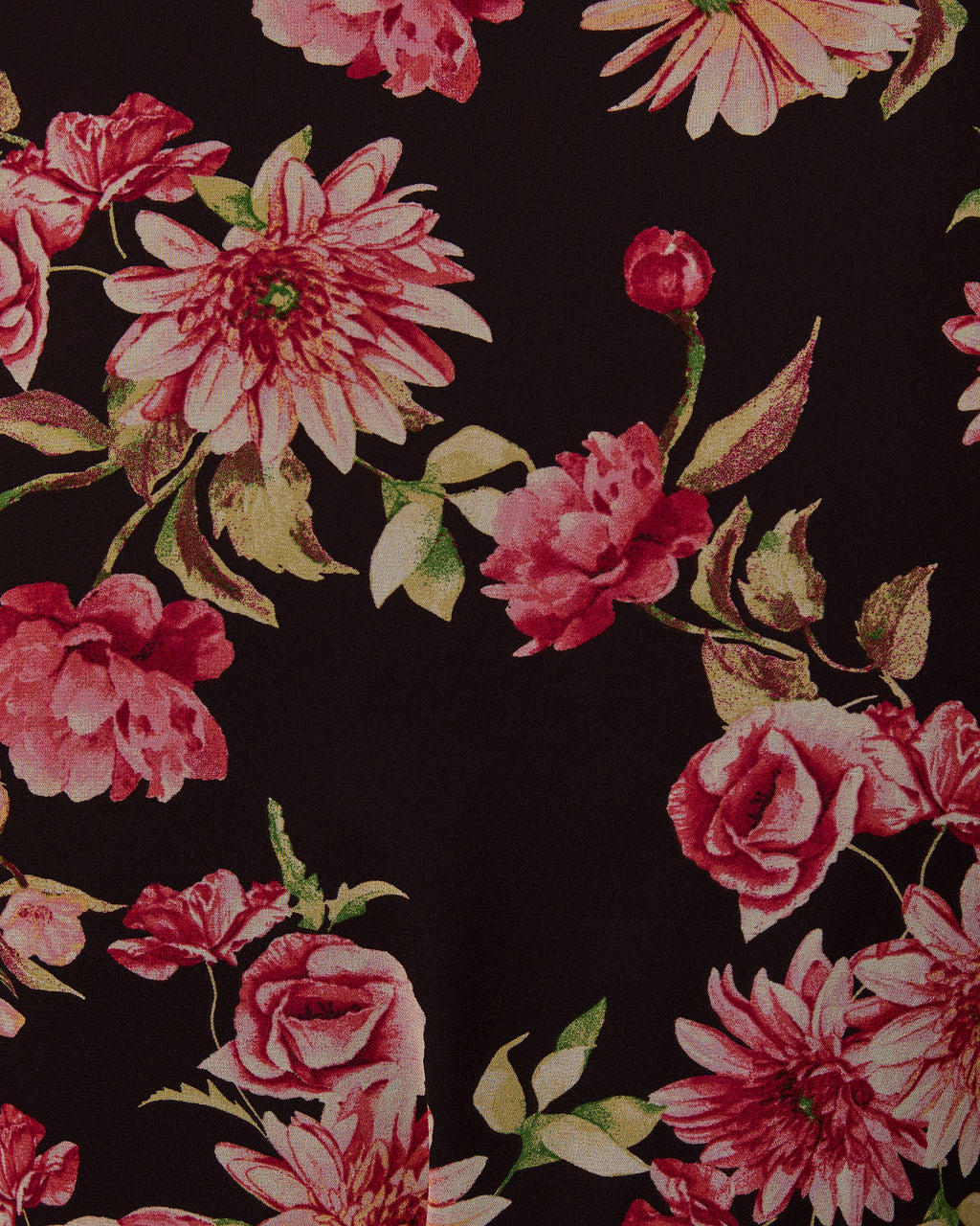 Petal Whisper Wrap Floral Midi Dress-Vogue Logic