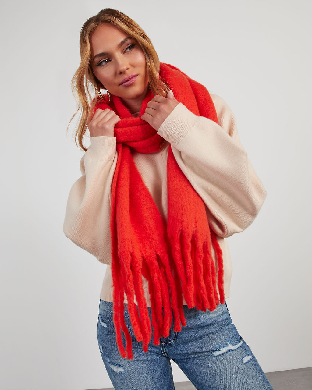 Cuddle Up Large Blanket Scarf-Vogue Logic