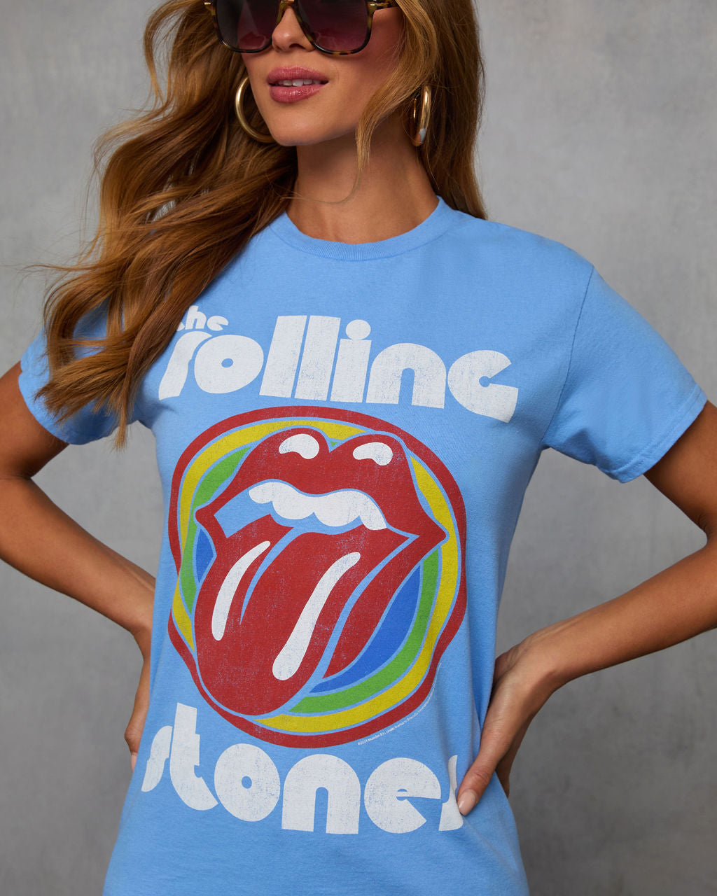 The Rolling Stones Graphic Tee-Vogue Logic