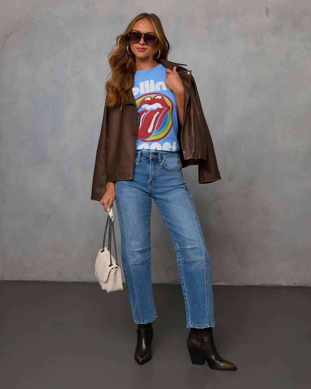 The Rolling Stones Graphic Tee-Vogue Logic