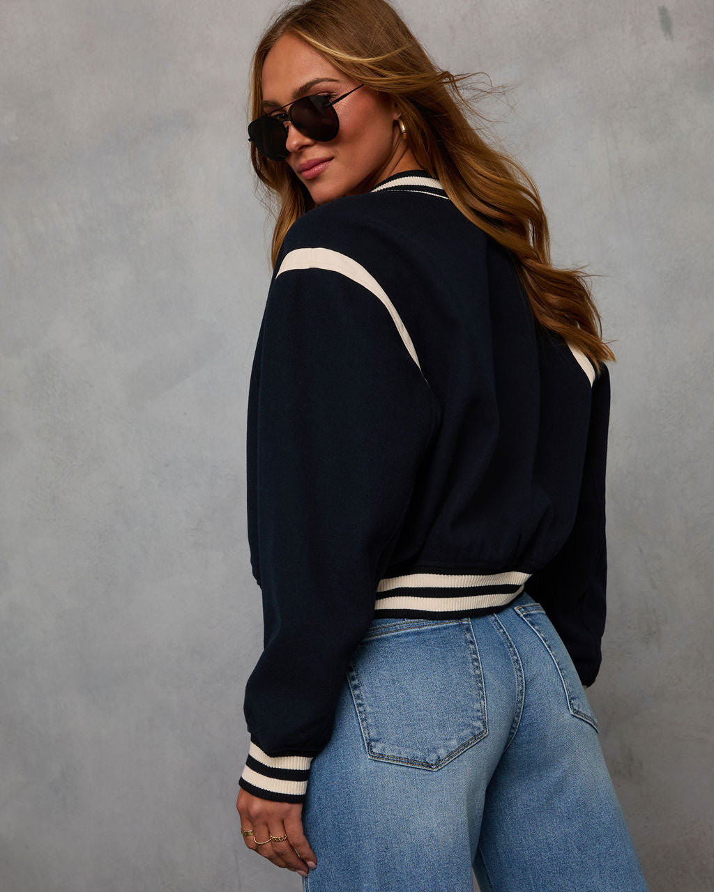 Montell Varsity Jacket-Vogue Logic