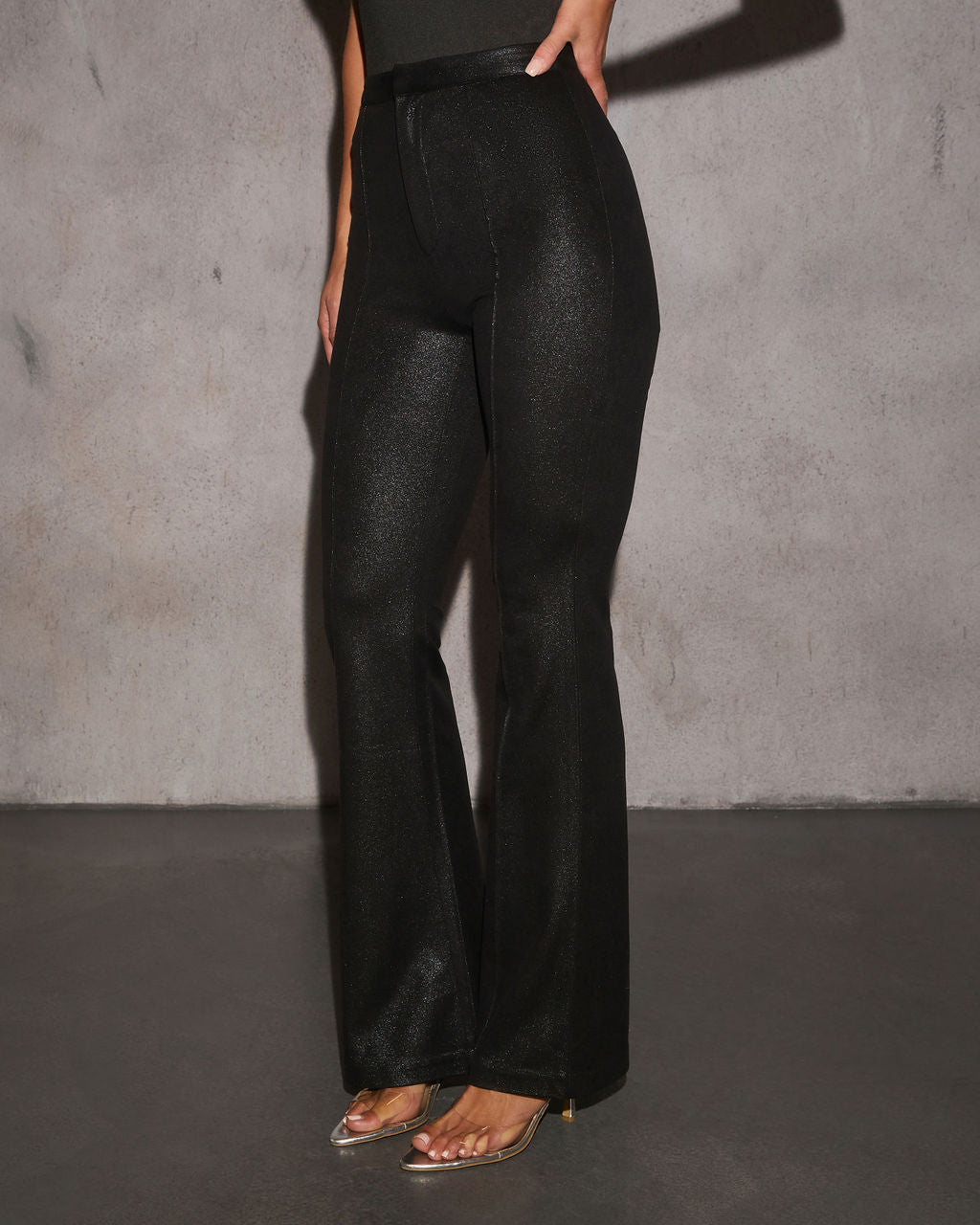 Kylie Faux Leather Pants-Vogue Logic