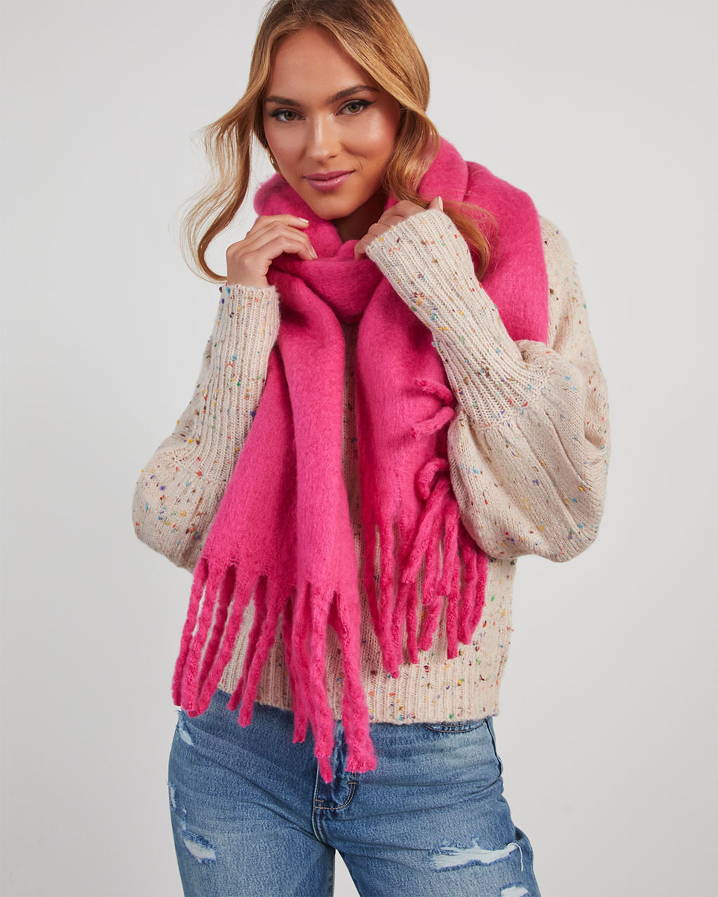 Cuddle Up Large Blanket Scarf-Vogue Logic