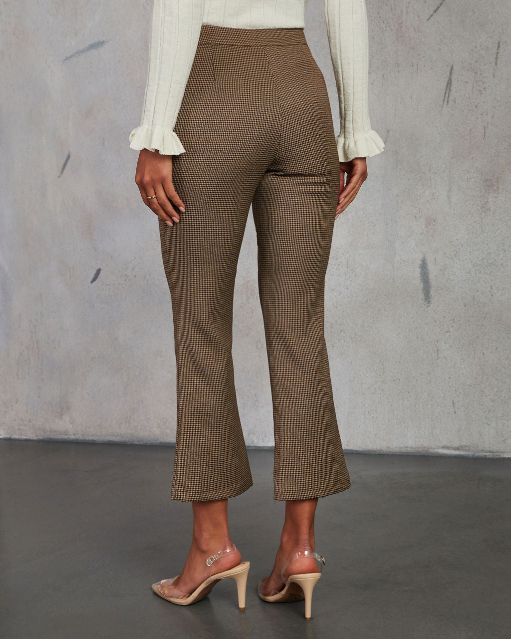 Noteworthy High Waisted Trousers-Vogue Logic