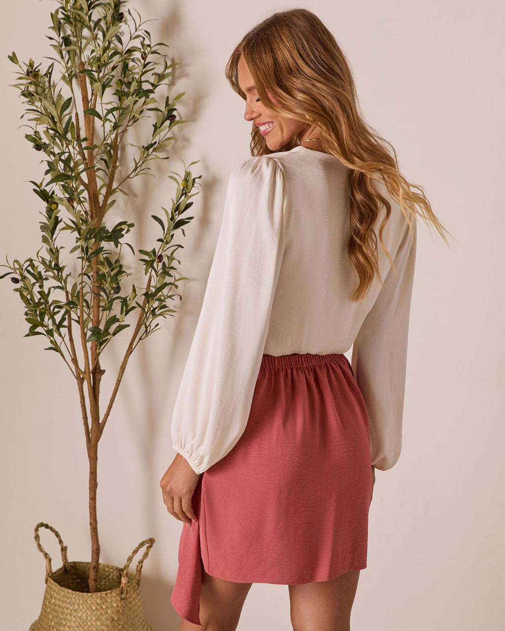 Salted Vanilla Peasant Top-Vogue Logic