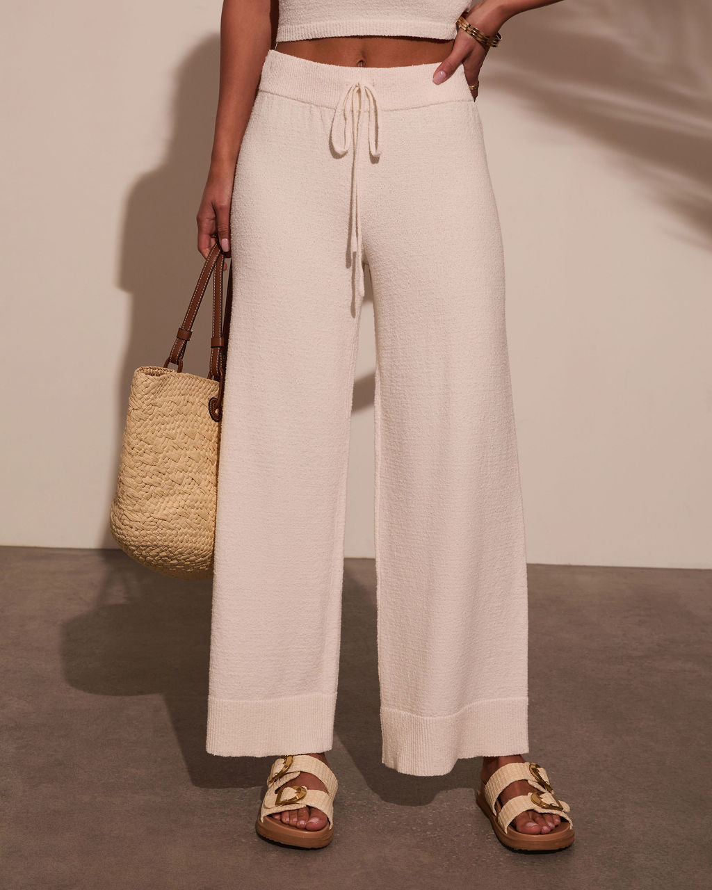 Drift Together High Rise Wide Leg Pants-Vogue Logic