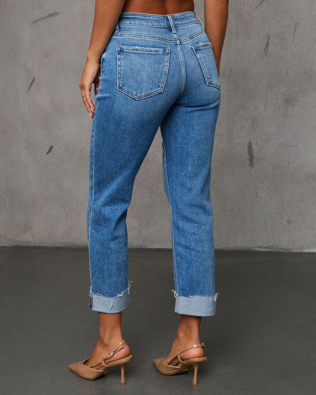 Huntley Cropped Straight Leg Denim-Vogue Logic