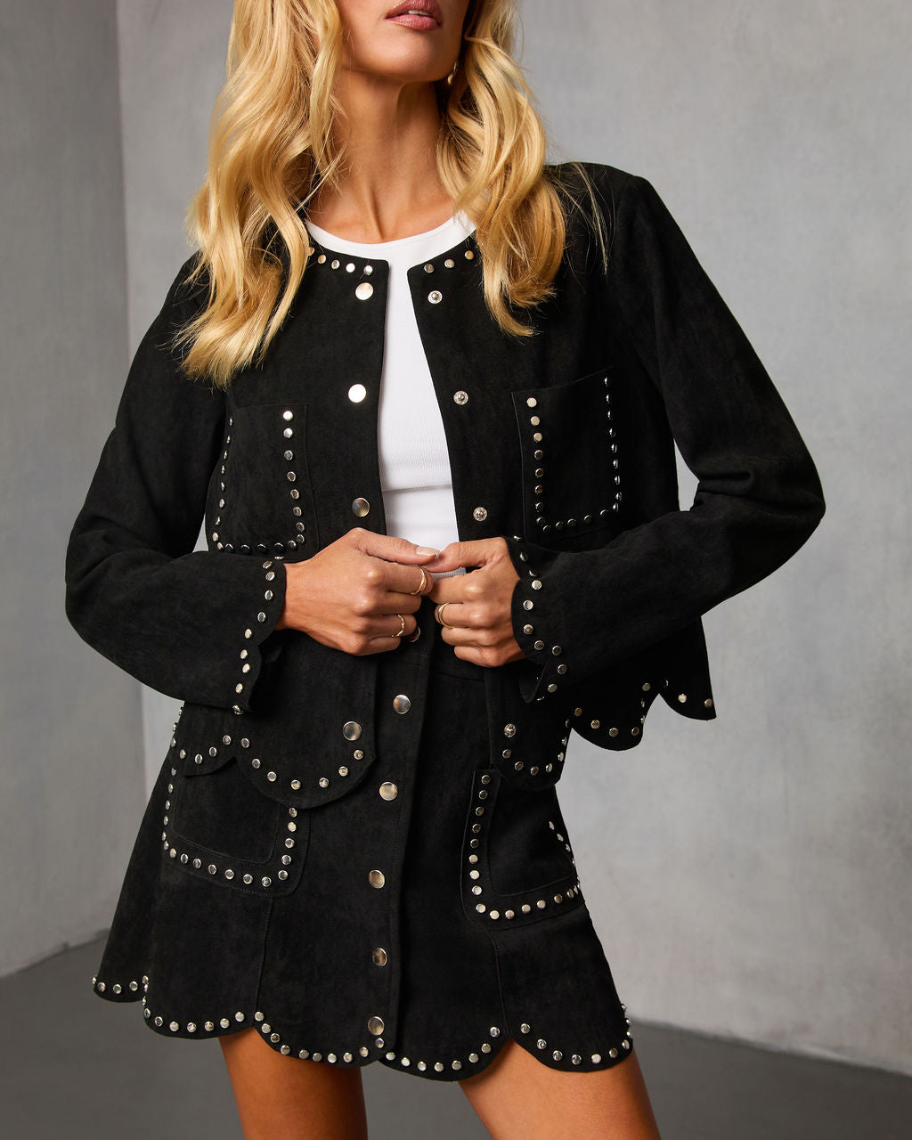 Wilden Studded Jacket-Vogue Logic