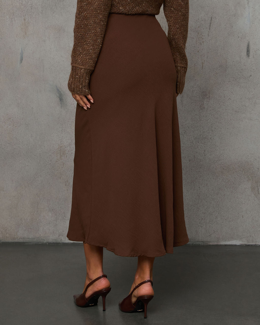 Here With You Midi Skirt-Vogue Logic