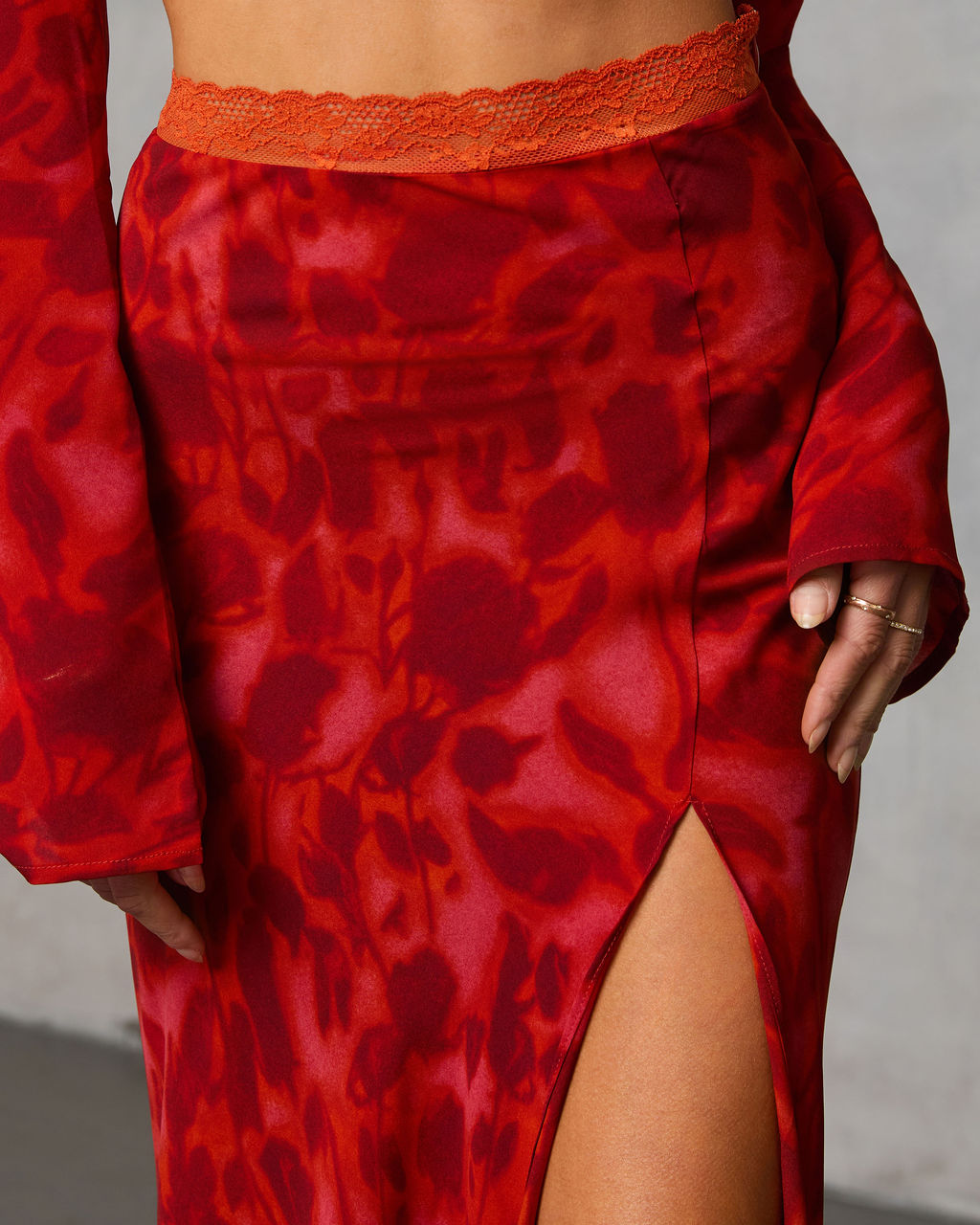 Astrella Abstract Maxi Skirt-Vogue Logic