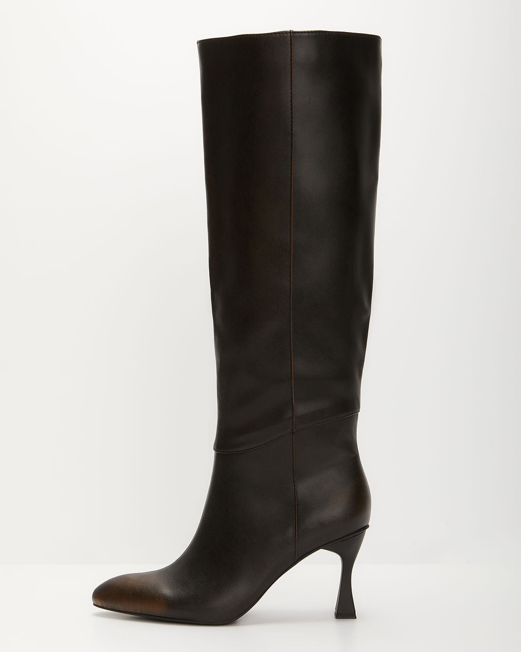 Autumn Stroll Heeled Knee High Boots-Vogue Logic