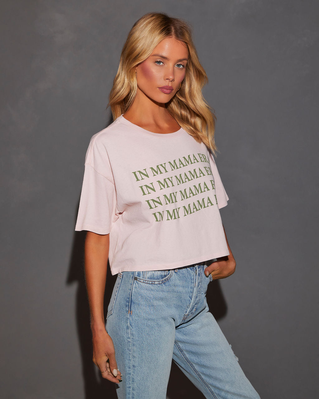 In My Mama Era Graphic Tee-Vogue Logic