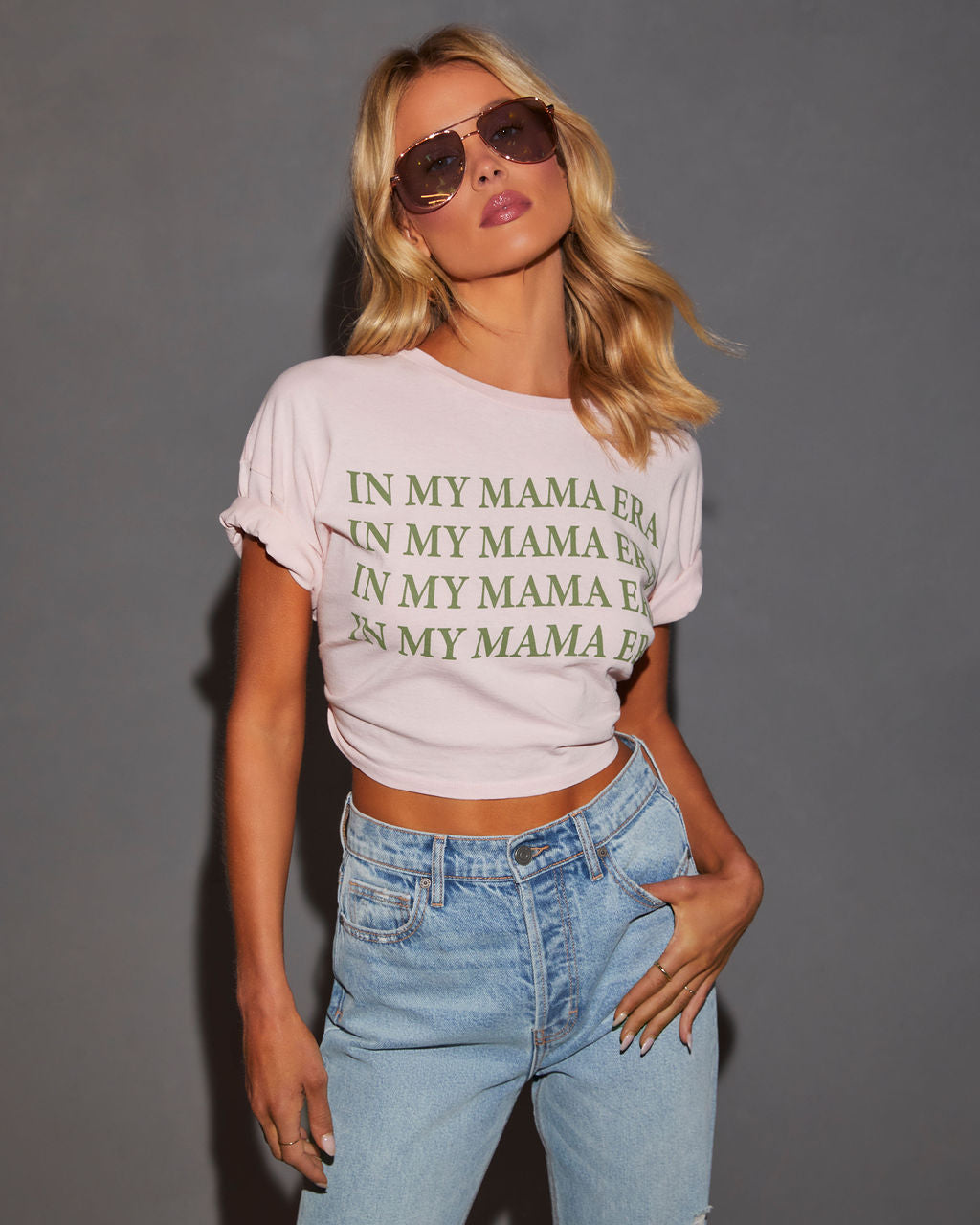 In My Mama Era Graphic Tee-Vogue Logic
