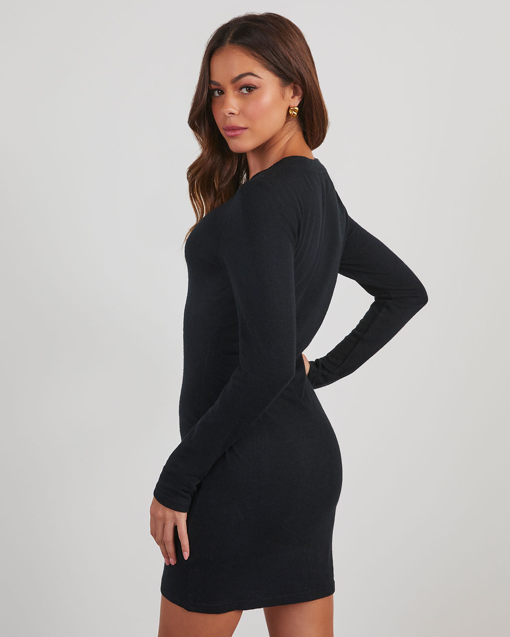 America Sweetheart Long Sleeve Dress-Vogue Logic
