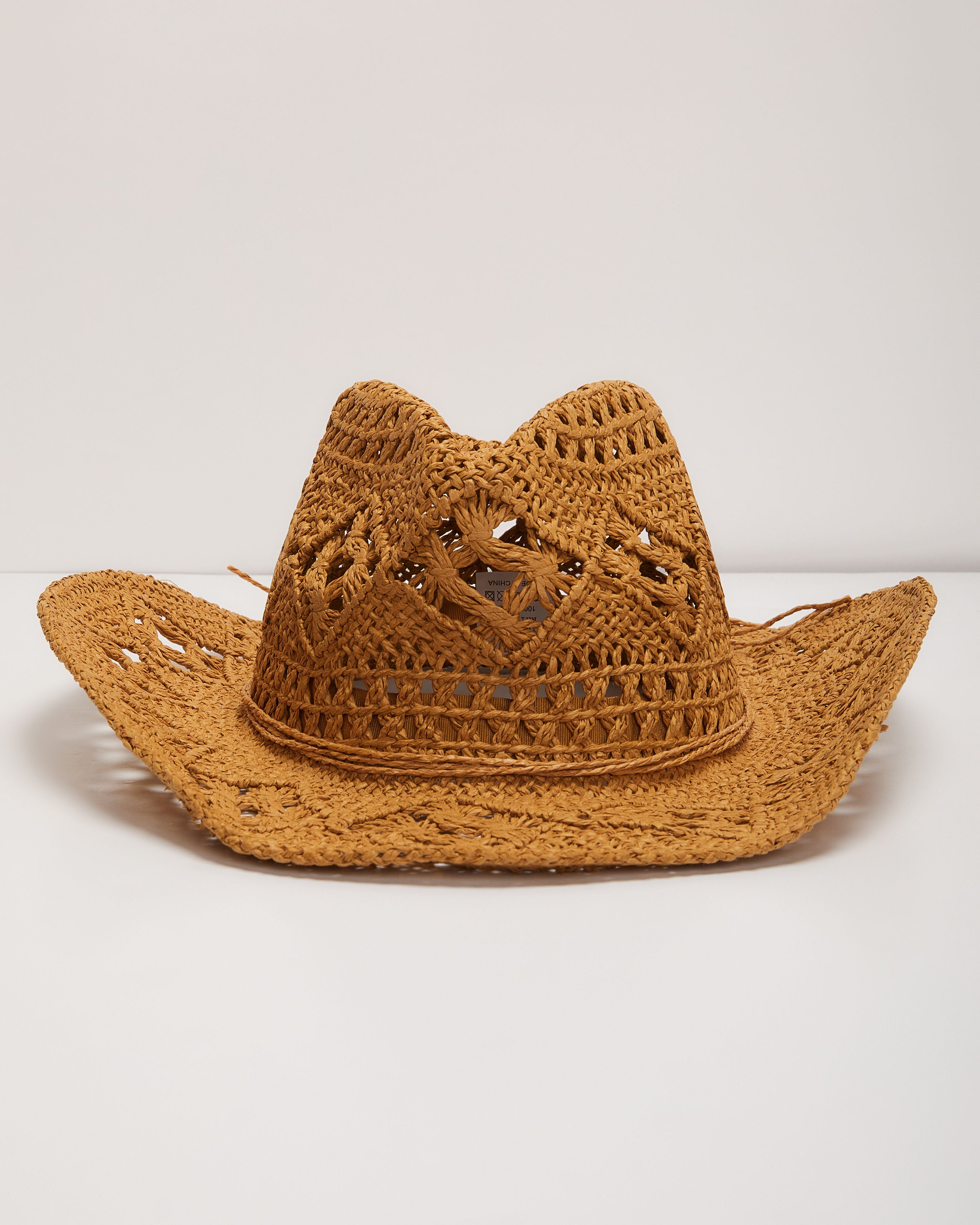 Cattleman Cowboy Straw Hat-Vogue Logic
