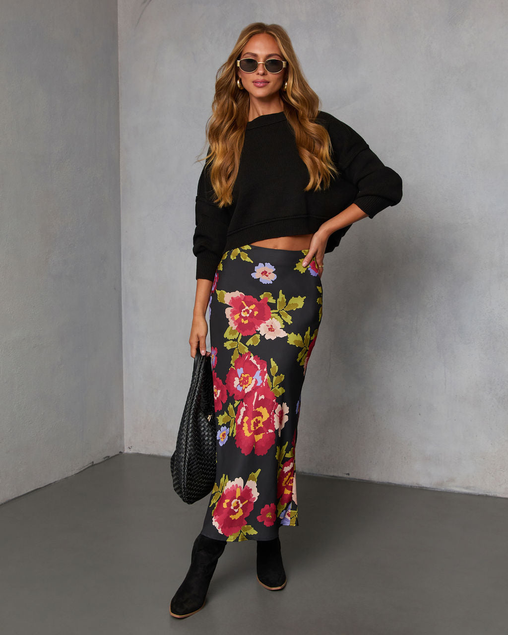 Falling for Fall Printed Maxi Skirt-Vogue Logic