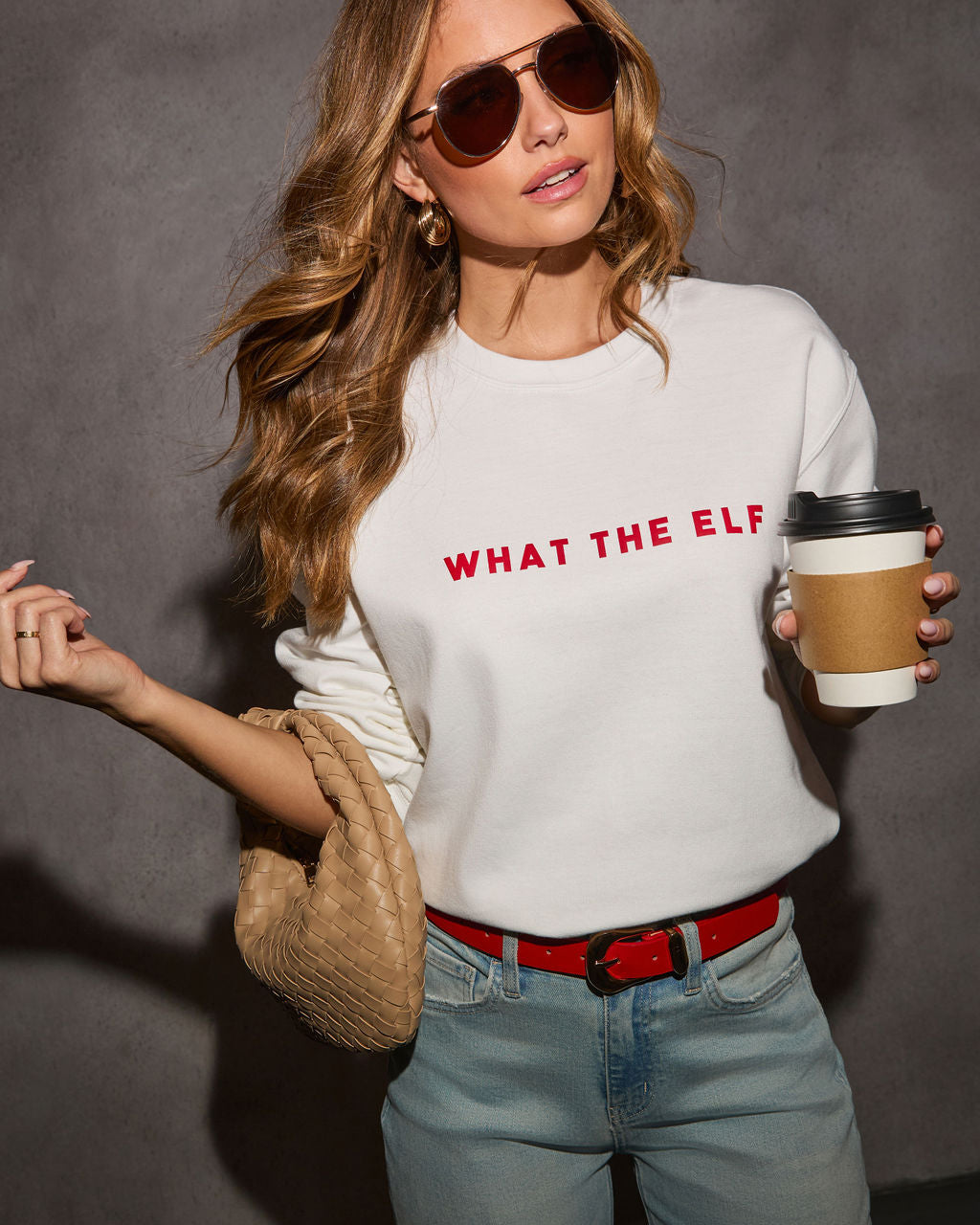 What The Elf Sweatshirt-Vogue Logic