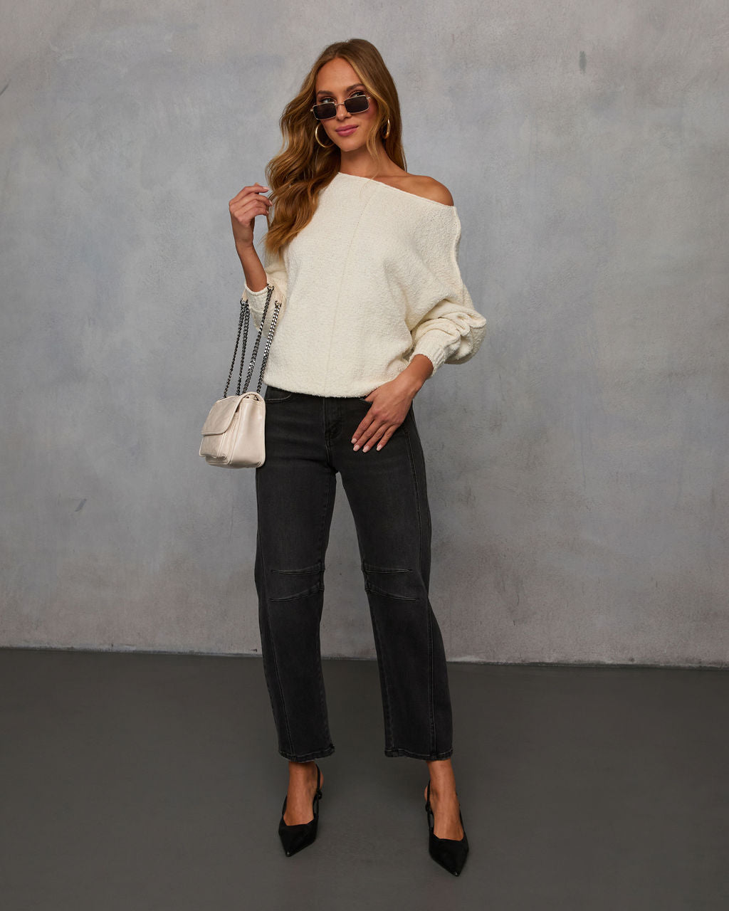 Avena Knit Sweater-Vogue Logic