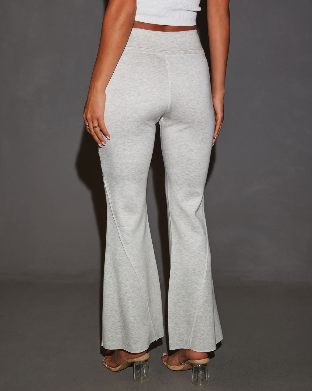 Easy Groove High Waisted Flare Pants-Vogue Logic
