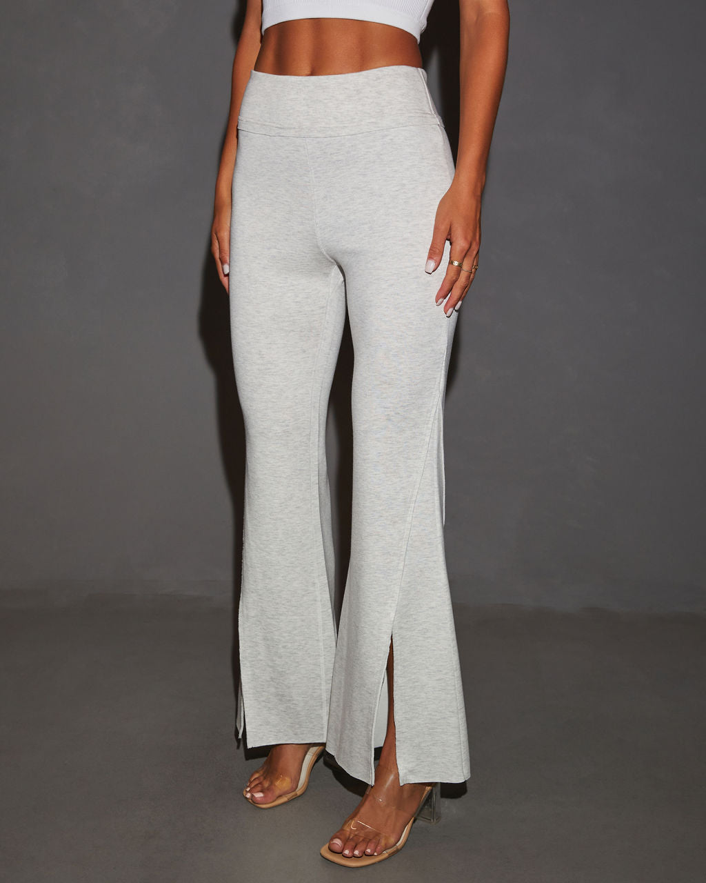 Easy Groove High Waisted Flare Pants-Vogue Logic