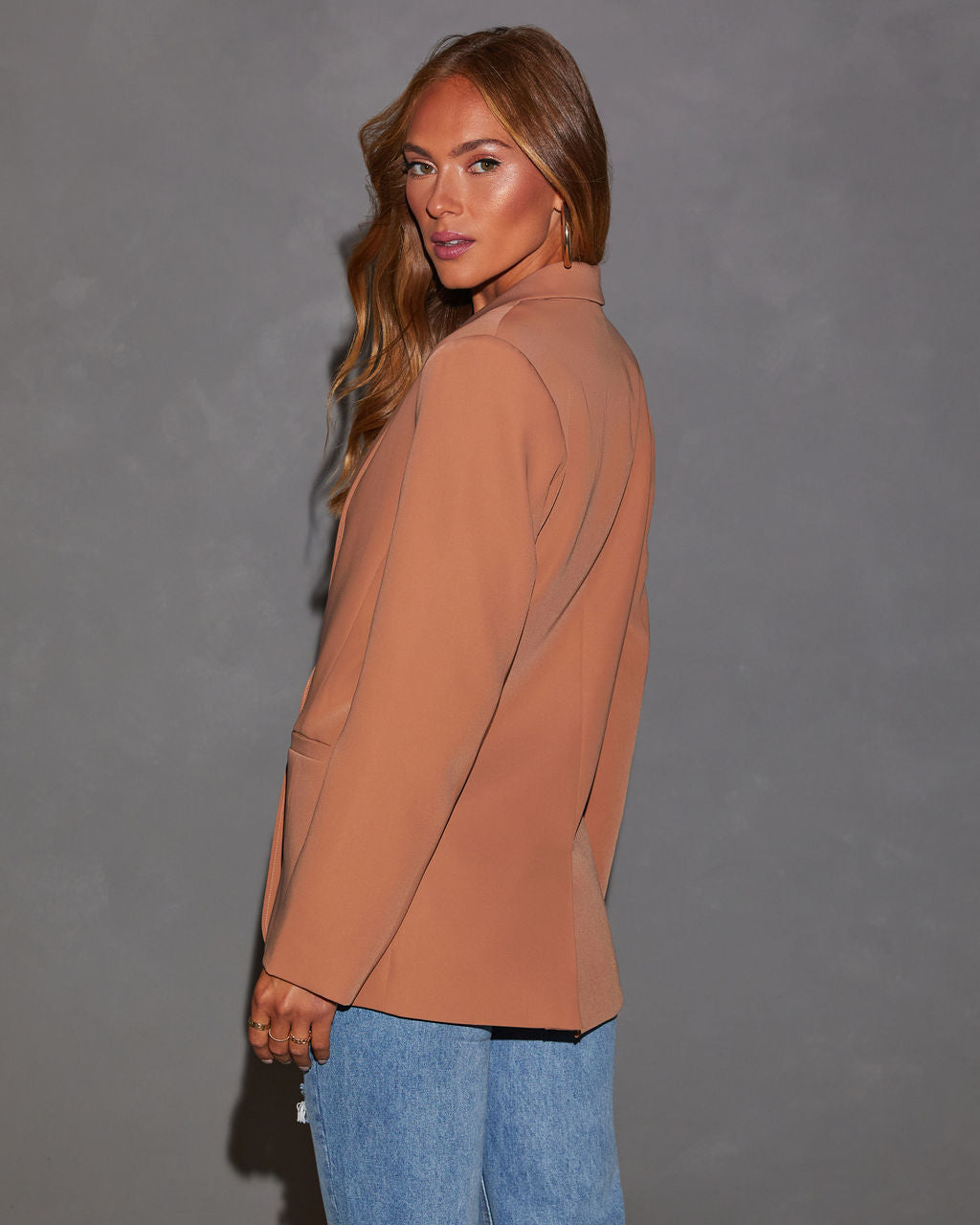 Standards Pocketed Blazer-Vogue Logic