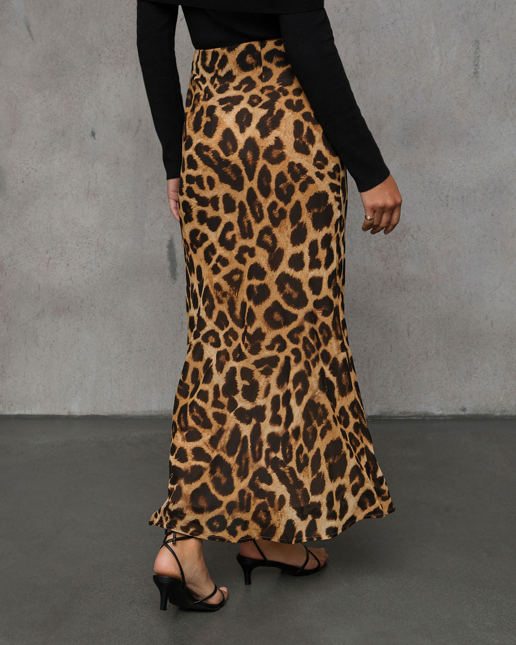 Off The Clock Animal Print Maxi Skirt-Vogue Logic