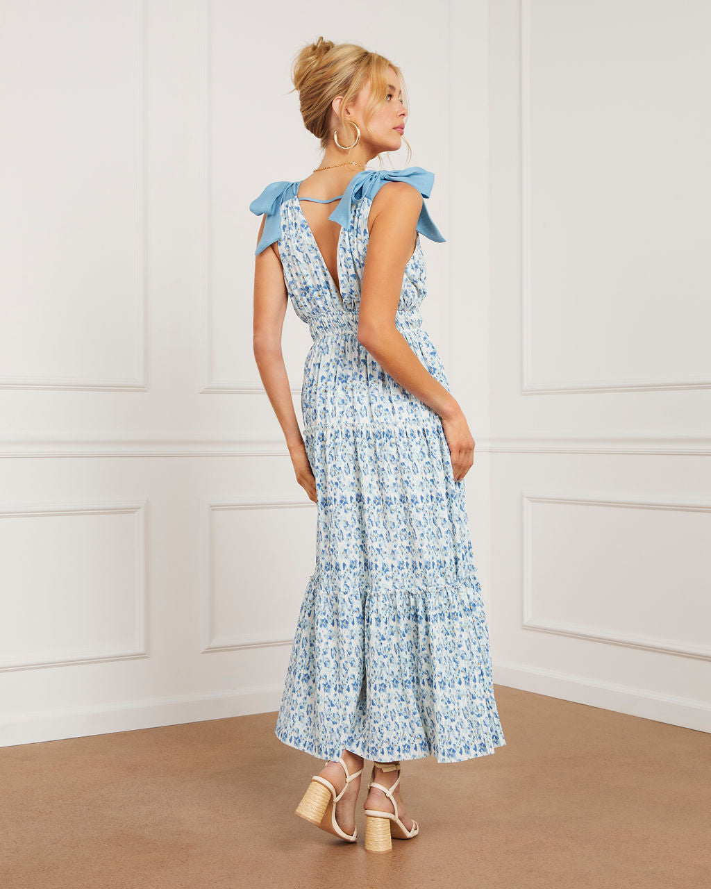 Georgia Floral Maxi Dress-Vogue Logic