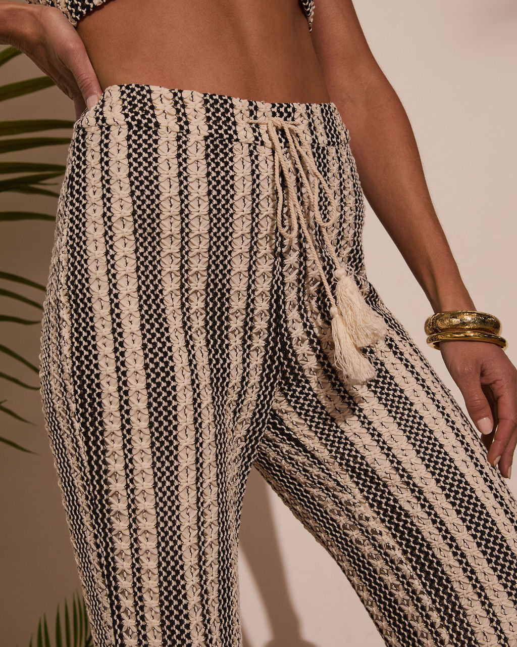 Cabana Club Crochet Cover Up Pants-Vogue Logic