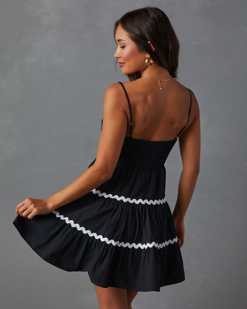 Bronte Colorblock Mini Dress-Vogue Logic