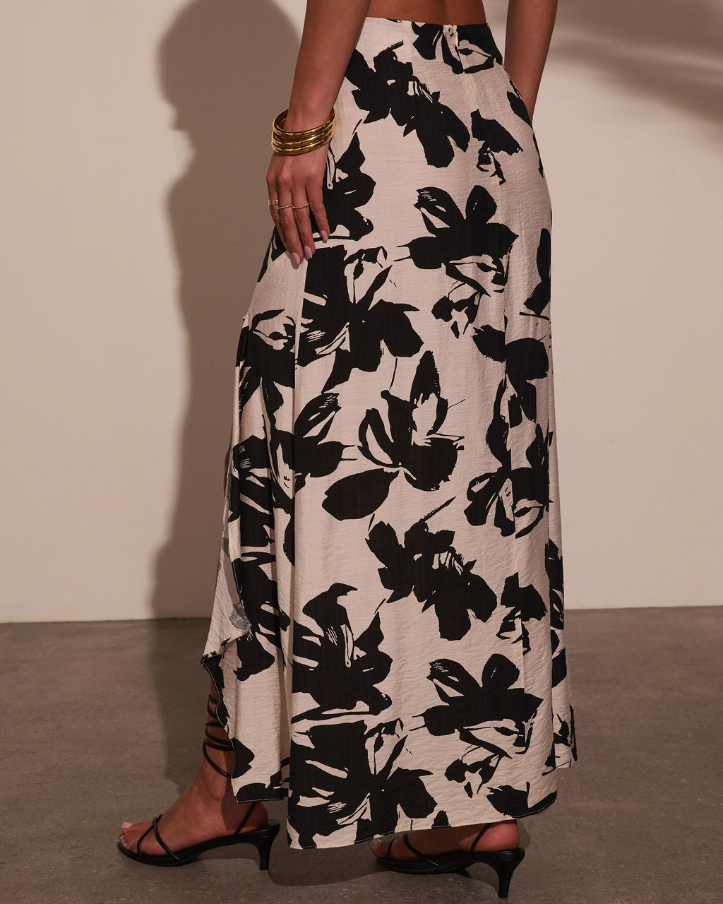 Casie Floral Maxi Skirt-Vogue Logic