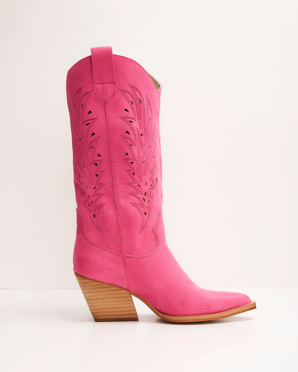 Arnell Laser Cut Western Boot-Vogue Logic