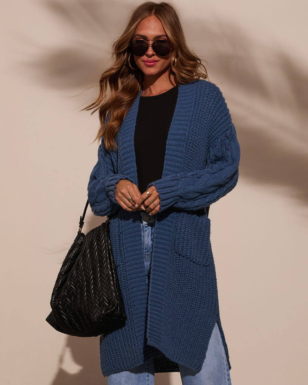 Ludlow Cable Knit Duster Cardigan-Vogue Logic