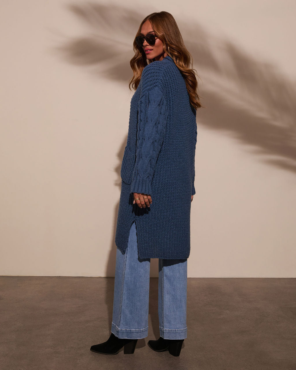 Ludlow Cable Knit Duster Cardigan-Vogue Logic