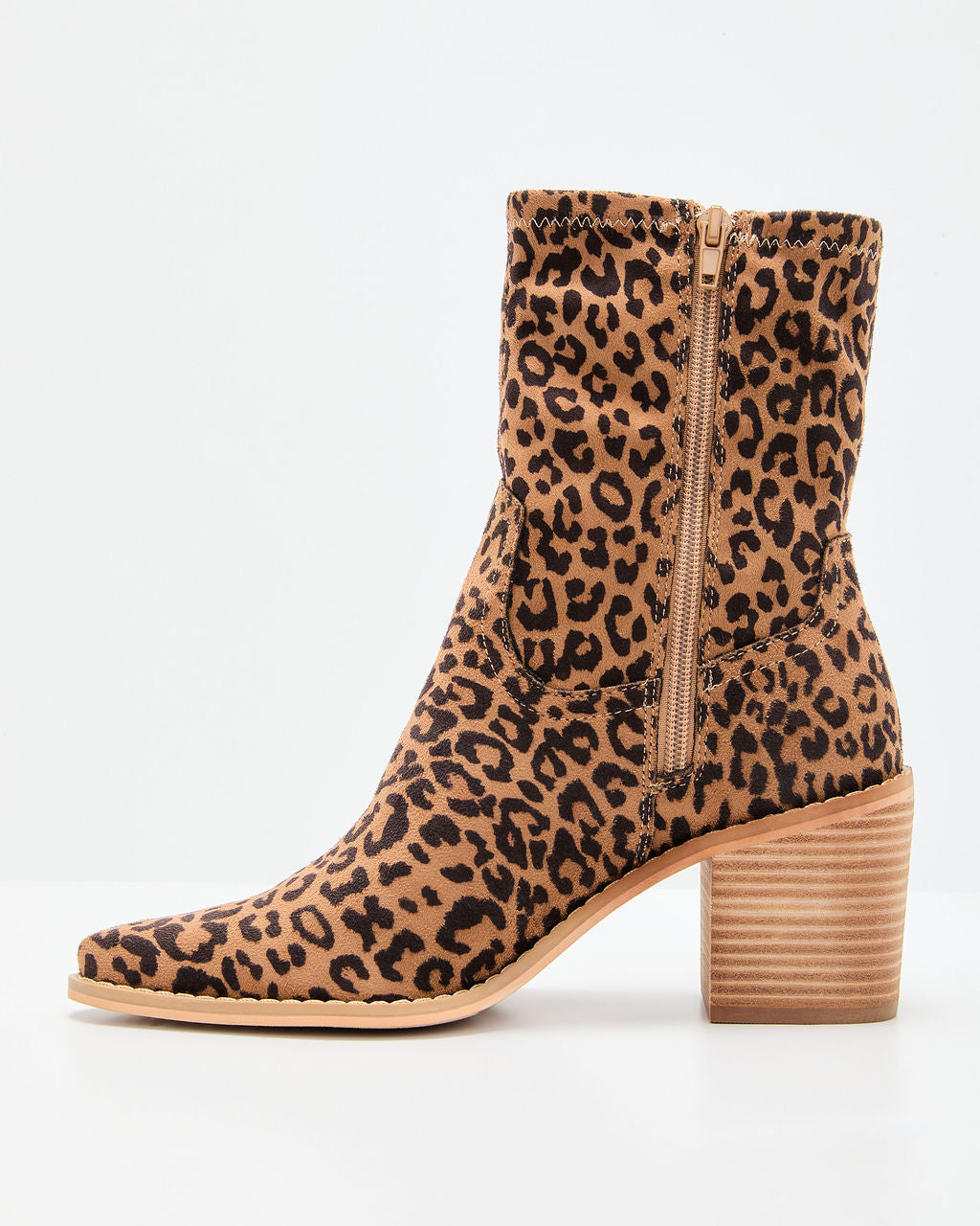 Alexie Suede Bootie-Vogue Logic
