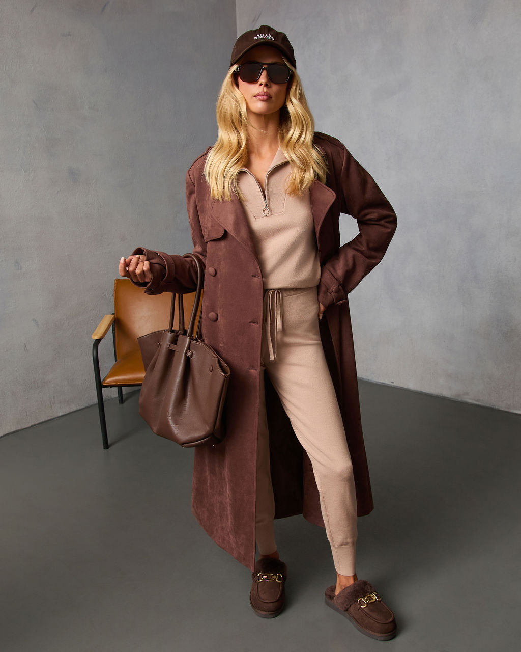 Elie Drawstring High Rise Joggers-Vogue Logic